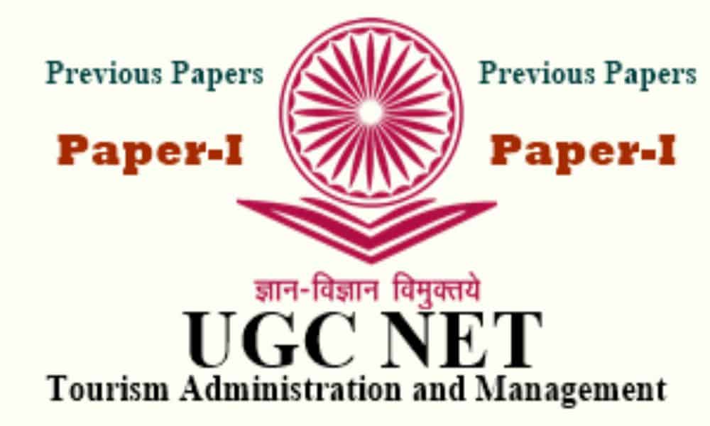 Ugc net tourism