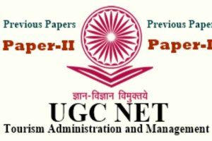 UGC NET Tourism Administration and Management June 2013 Paper-II