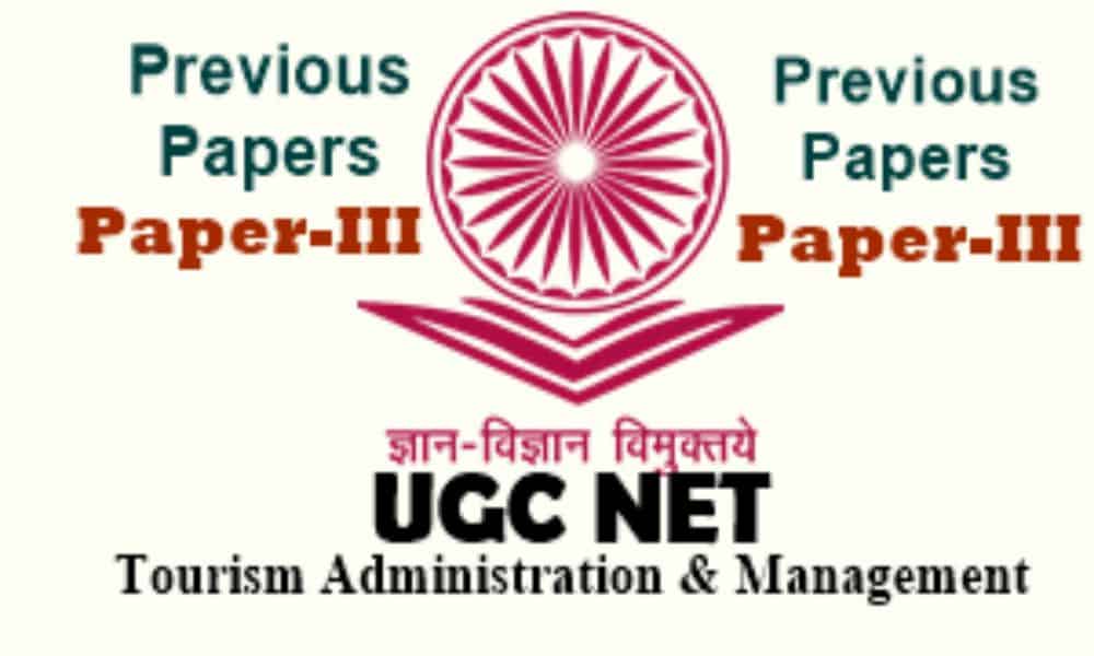 Ugc net tourism
